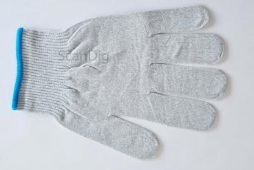 Kaiser 6367 Weiß Baumwolle Handschuhe Große 3 Pair Set Film Handhabung 